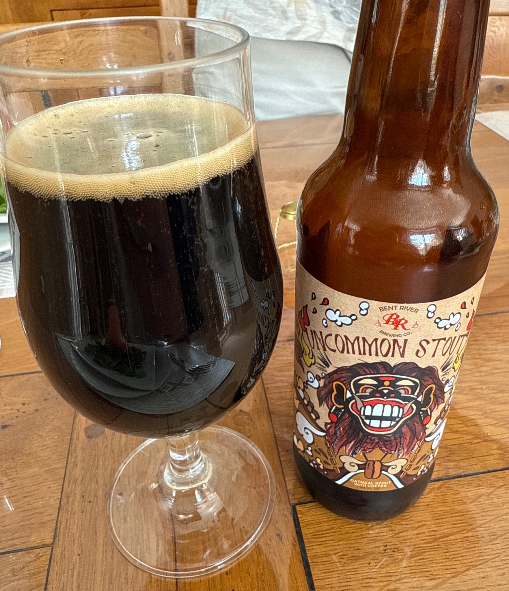Uncommon Stout, Bent River Brewing Company