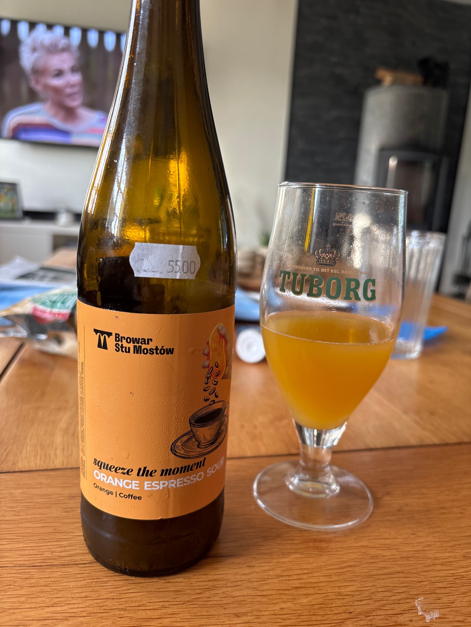 Orange expresso sour, Browar Stu Mostów