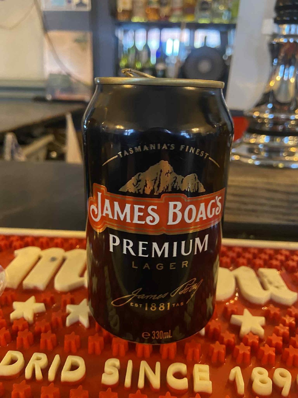 James Boag's Premium Lager 4.6 %, J. Boag & Son (Lion Co.)