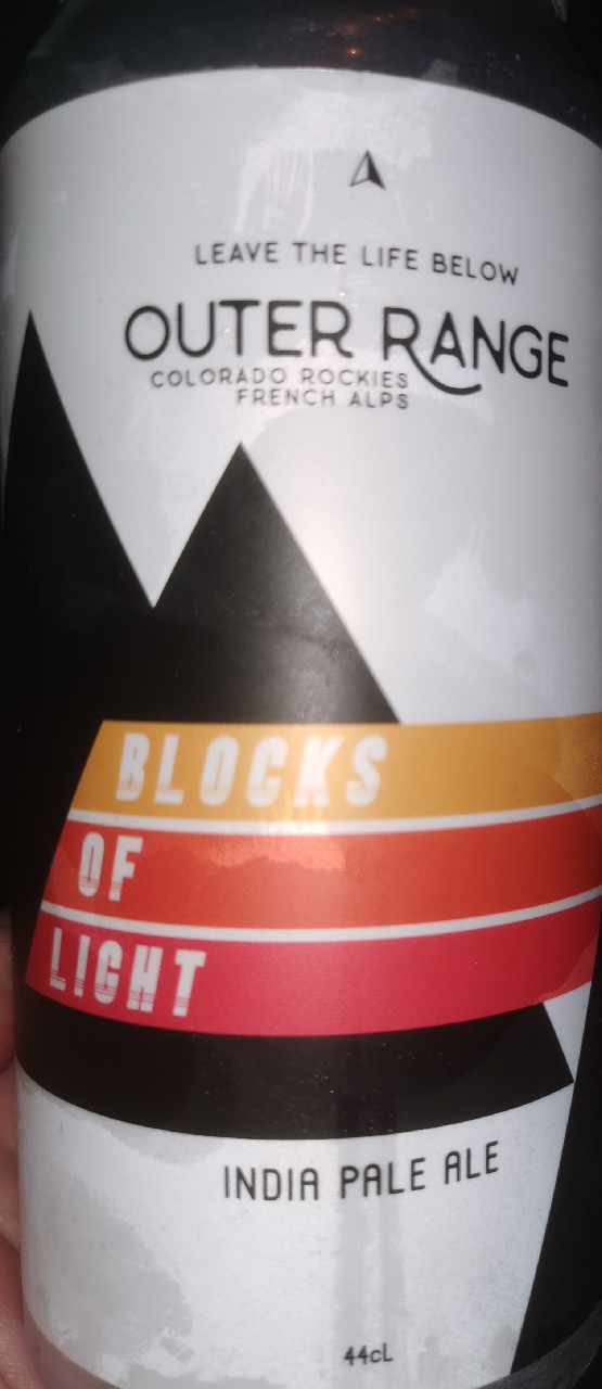 Blocks Of Light, Outer Range Brewing Co.