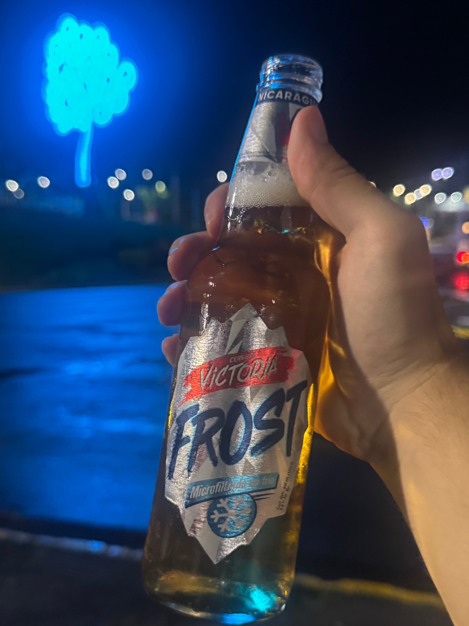 Victoria Frost, Compañía Cervecera de Nicaragua