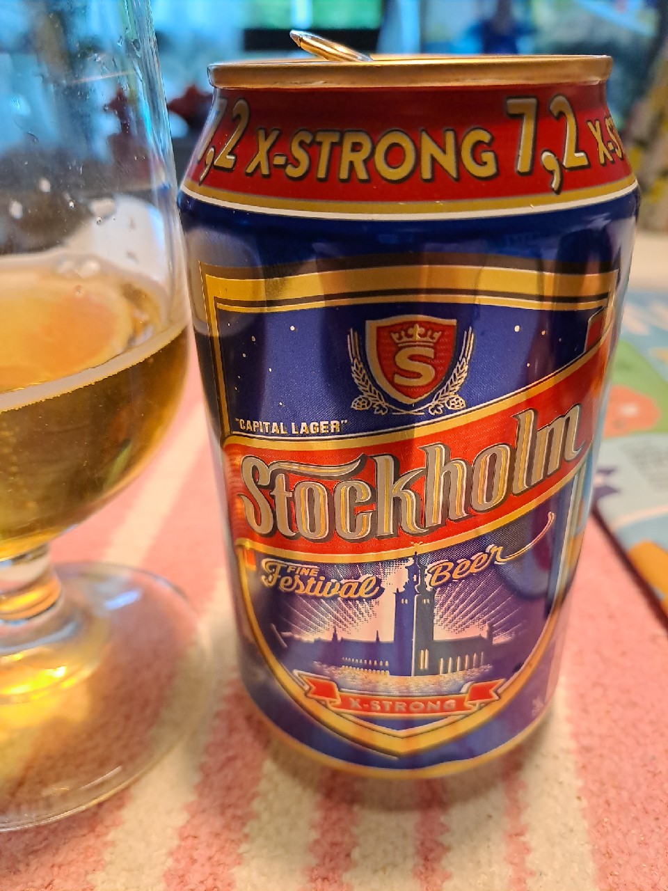 Three Hearts Stockholm Fine Festival Beer Mästarölet 7,2 %, Sweden