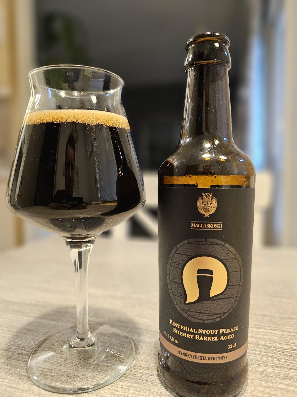 Pinterial Stout Please Sherry Barrel Aged, Finland