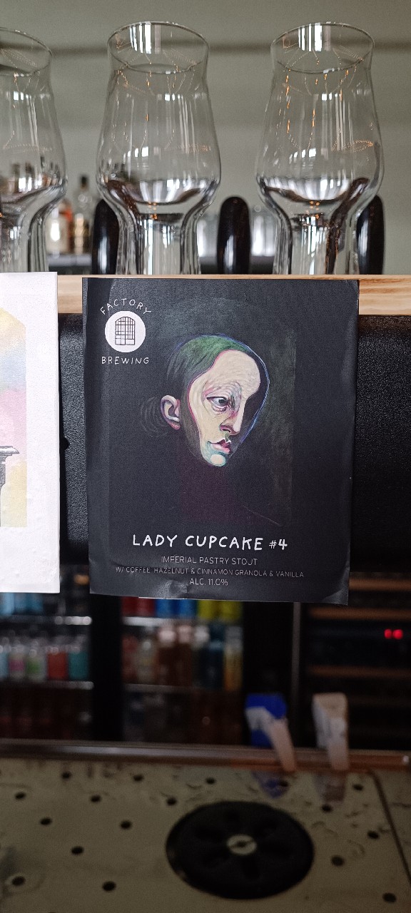 Lady Cupcake #4 (Coffee, Hazelnut & Cinnamon Granola & Vanilla), Finland