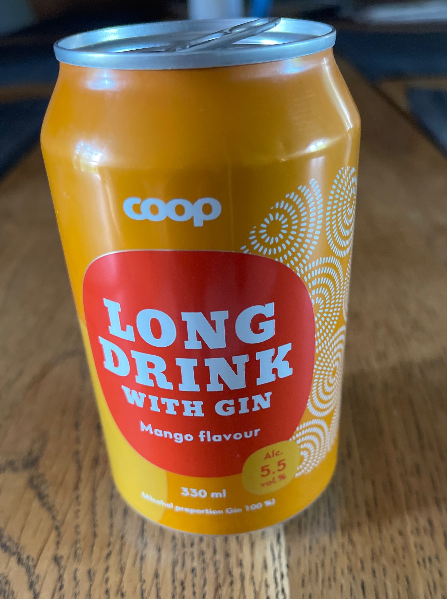 Coop Long Drink Mango, Finland