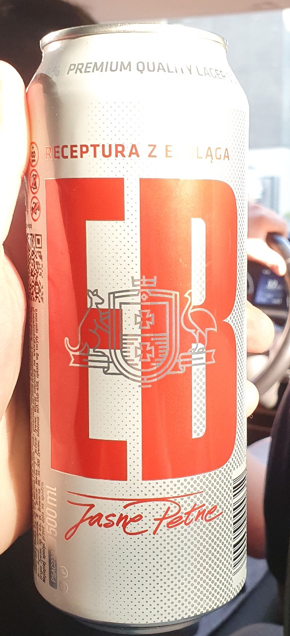 EB Natural Premium Quality Beer, Poland