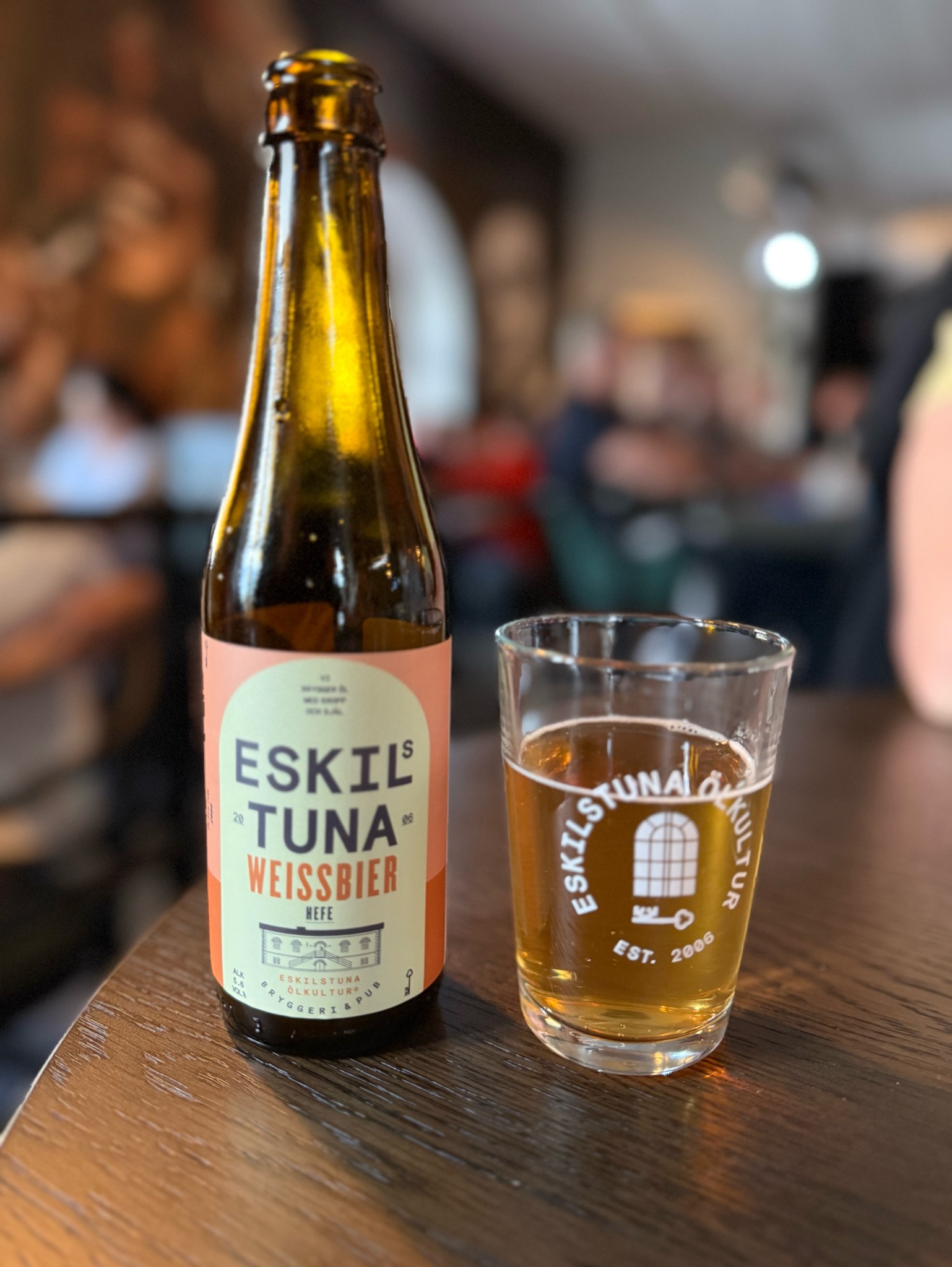 Eskilstuna Weissbier Ekologisk, Sweden