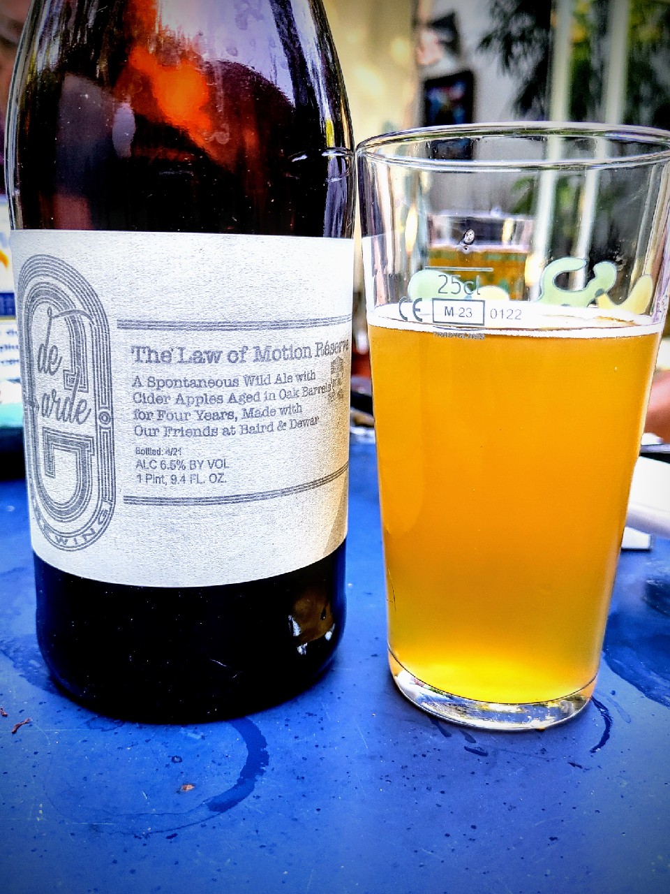 The Law Of Motion Réserve, De Garde Brewing