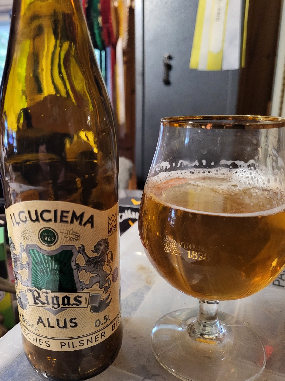 Iļģuciema Rīgas Alus / Tanheiser Riga, Latvia