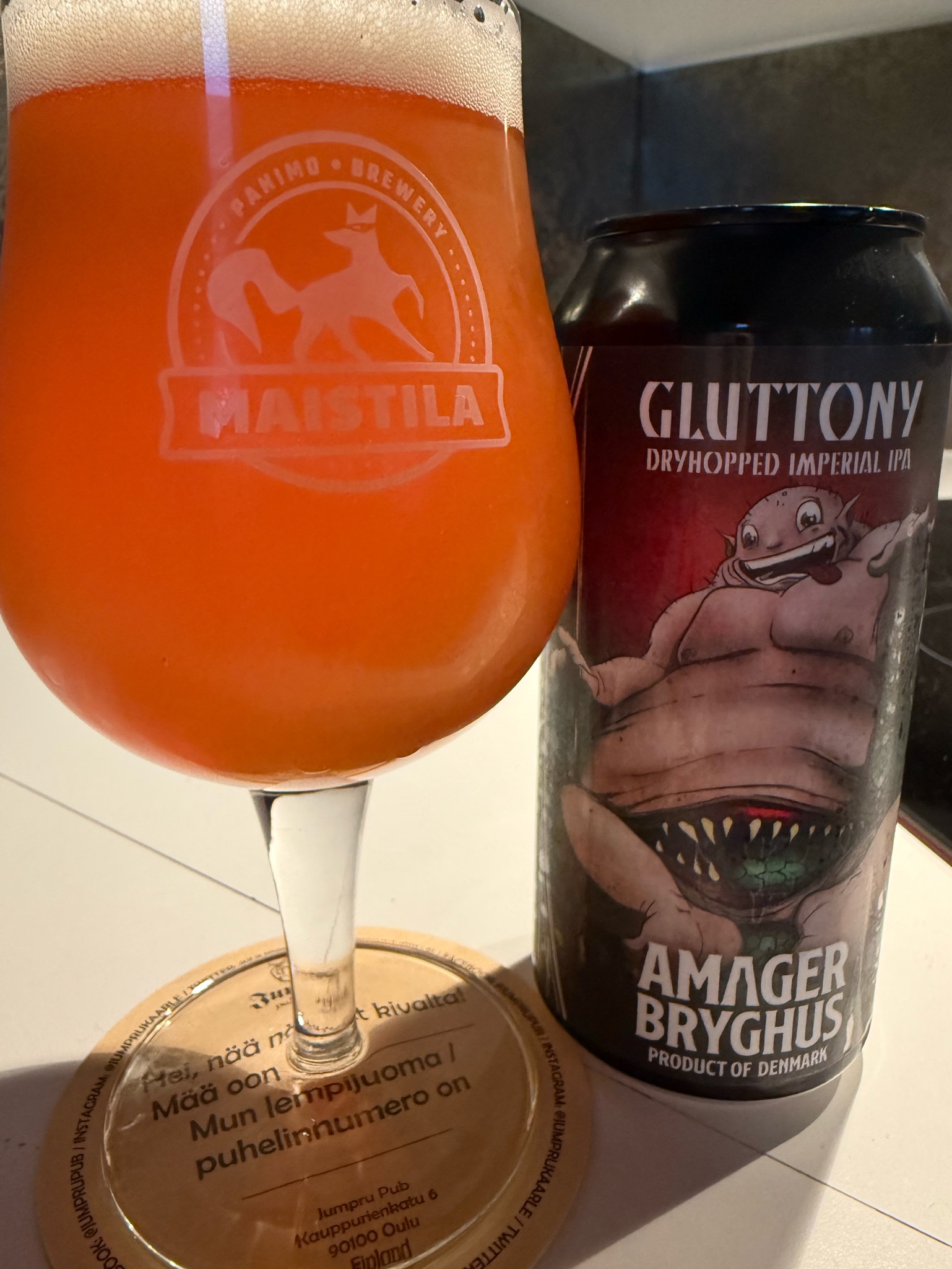 Gluttony (The Sinner Series), Denmark