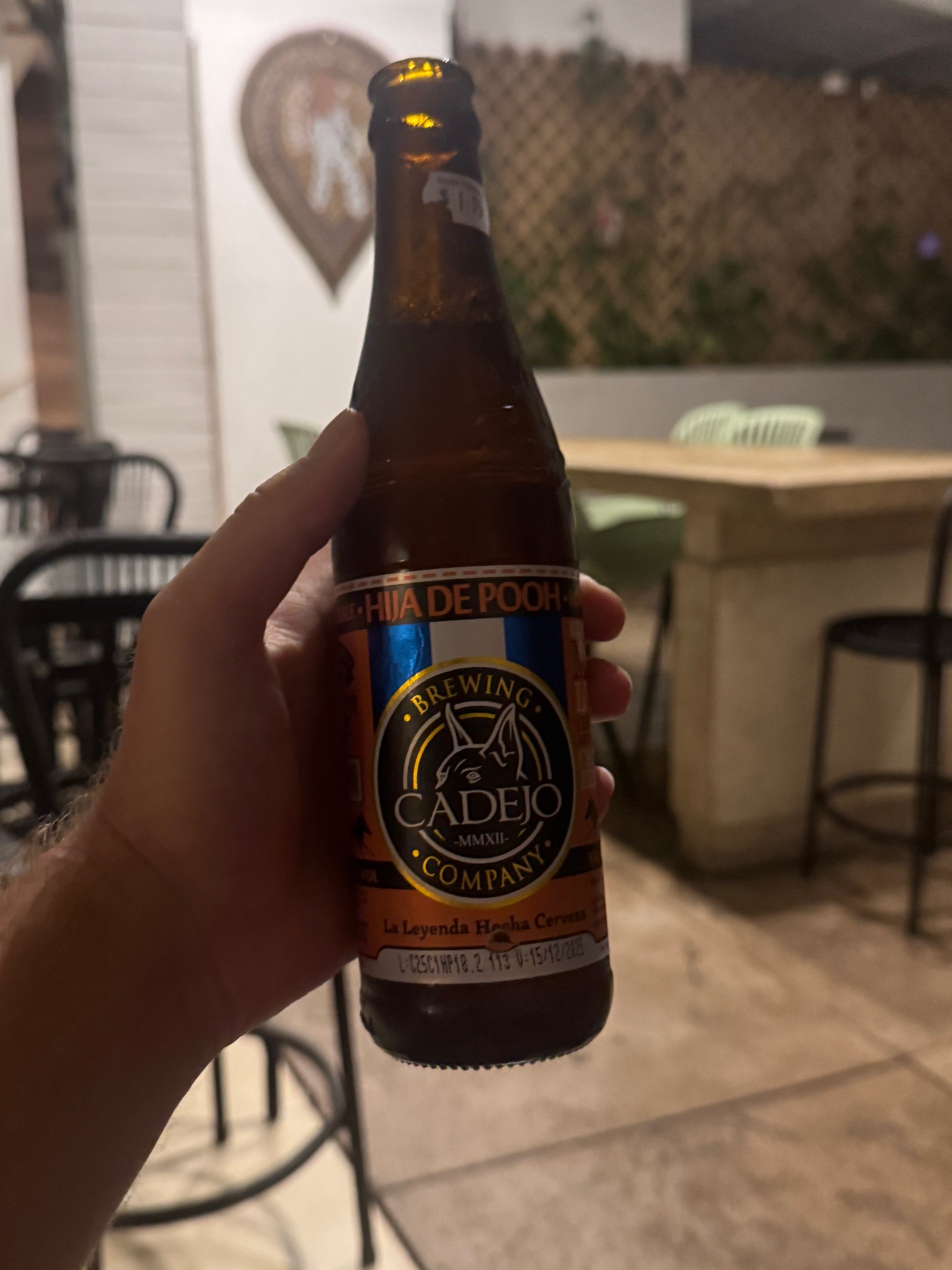 Hija de Pooh Honey Blonde Ale, Cadejo Brewing Company