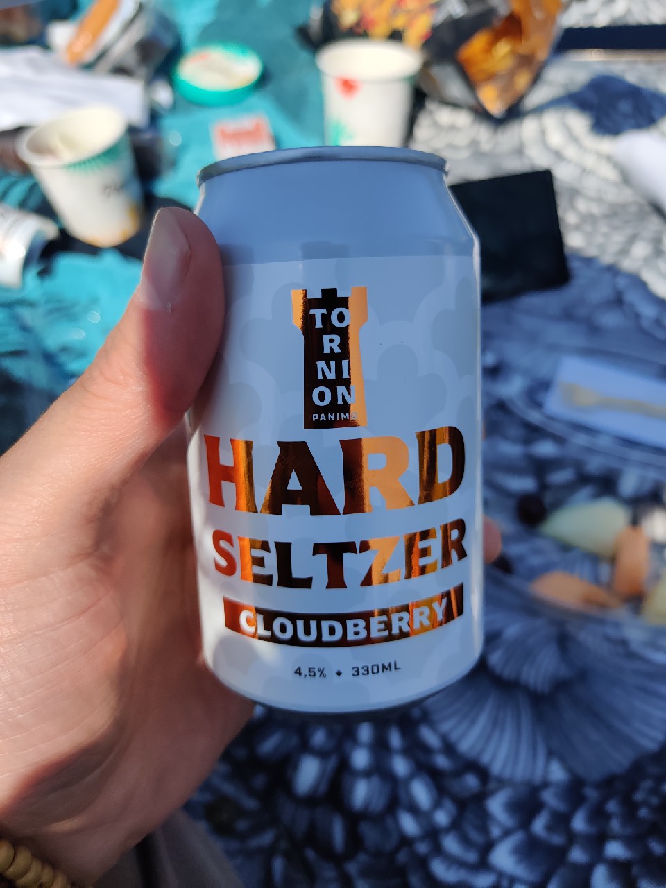 Hard Seltzer Cloudberry 4.5%, Finland