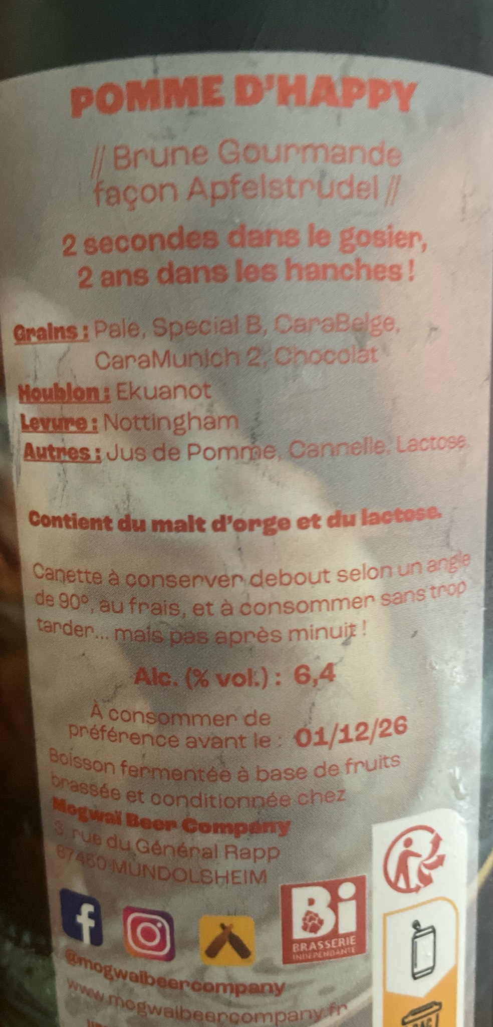 Pomme D'Happy, France