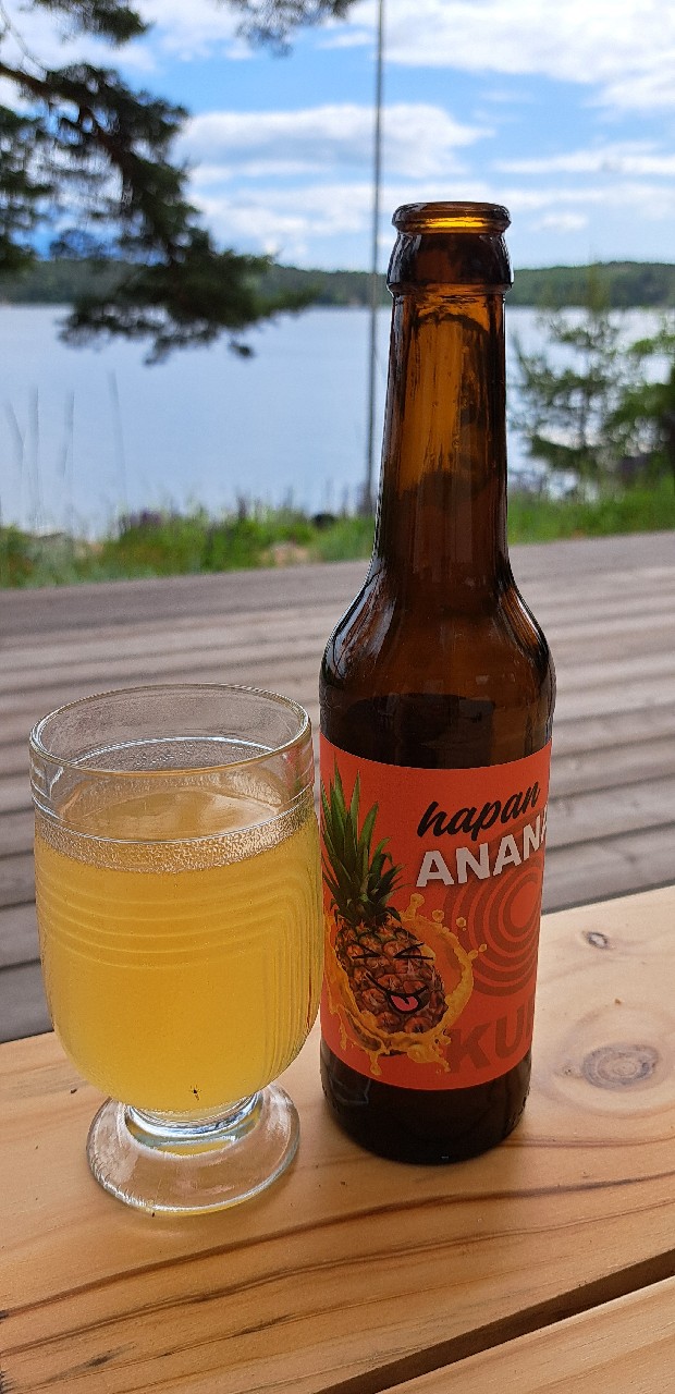 Hapan ananas Kupit, Finland