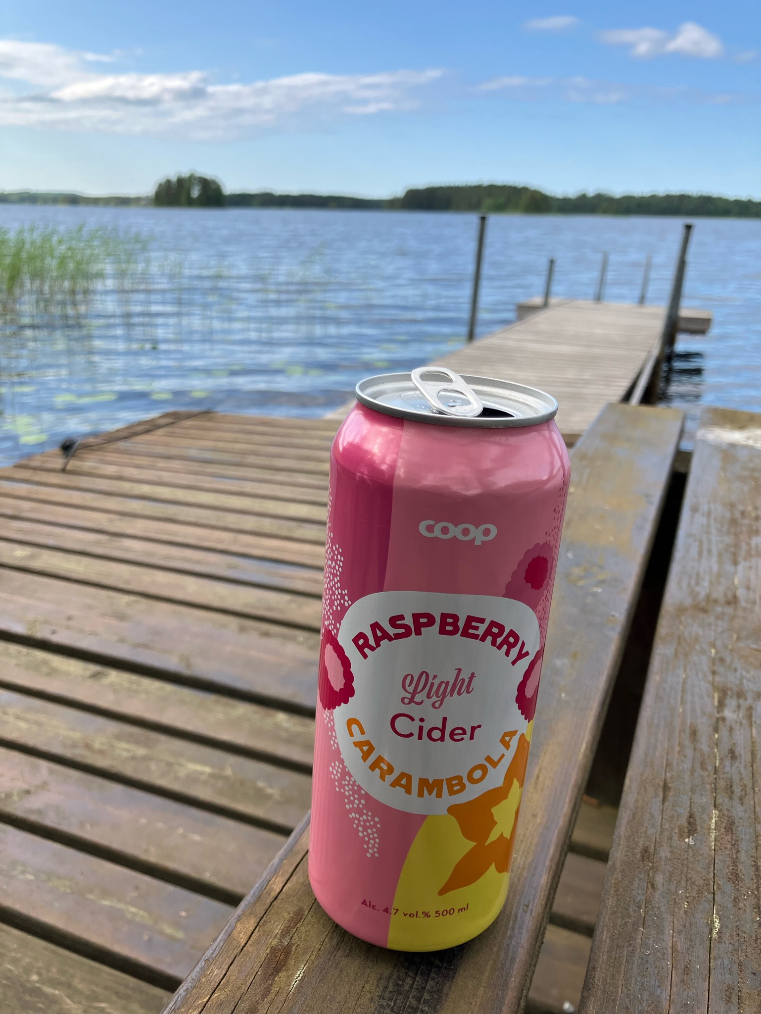 Coop Raspberry Carambola Light Cider, Finland