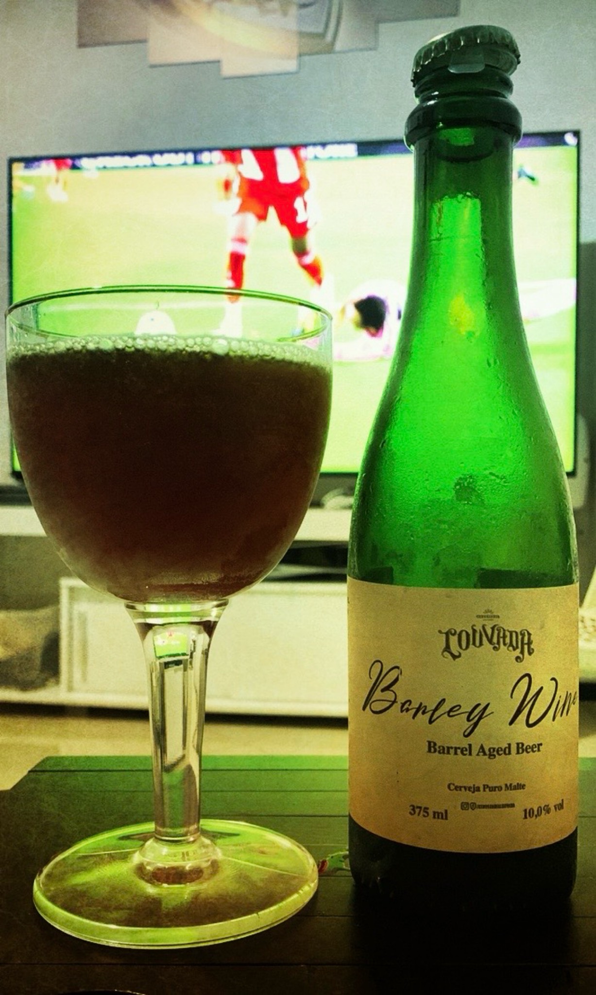 louvada barley wine, Brazil