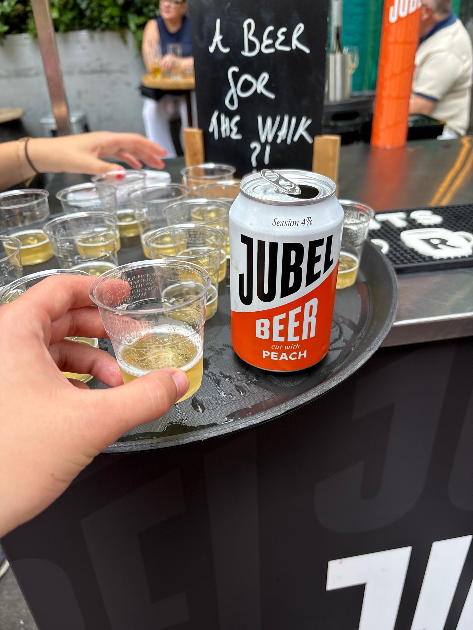Beer Cut With Peach, England