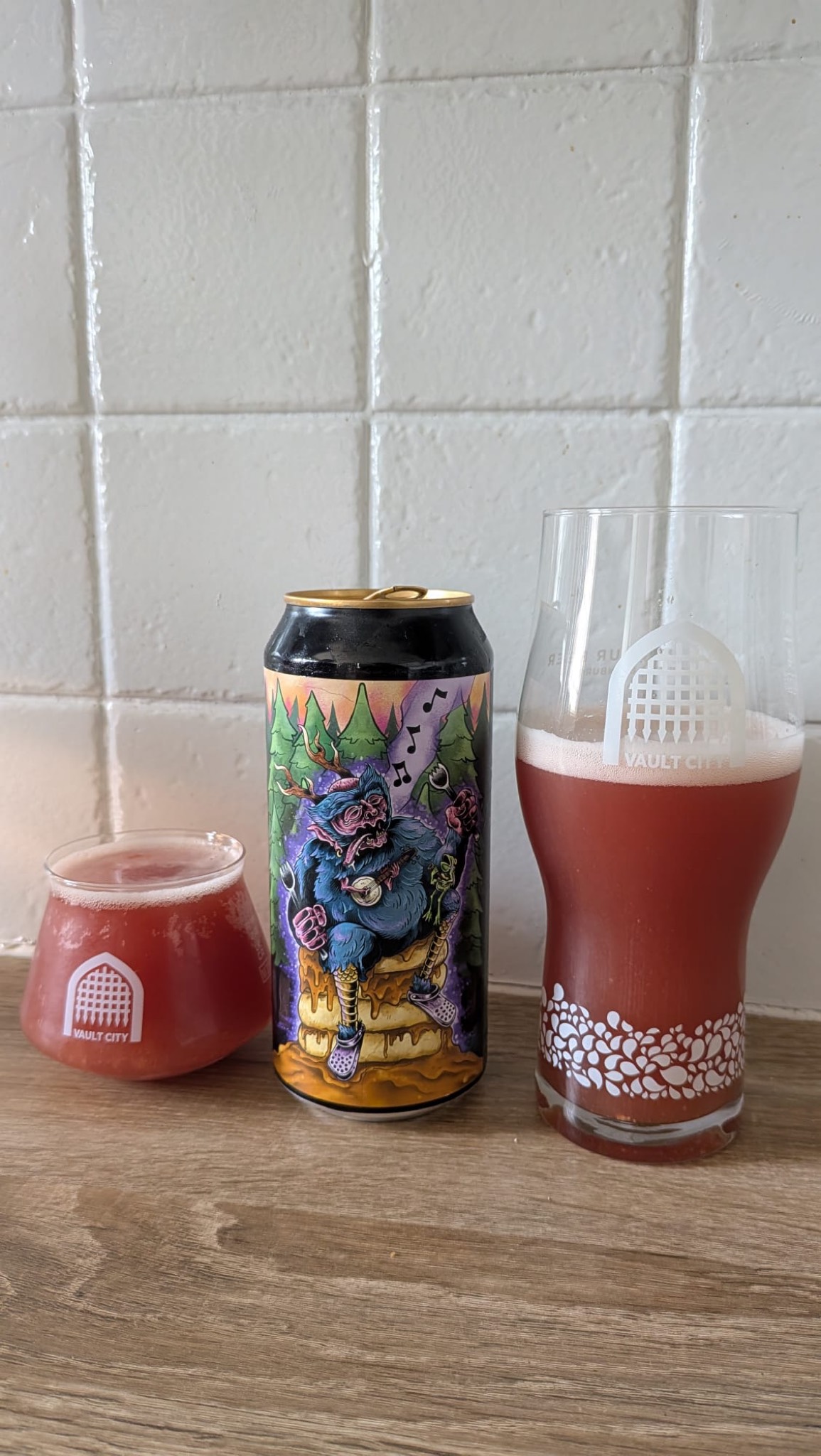 Fruits of the Forest Triple Stacked Breakfast Waffle, Scotland