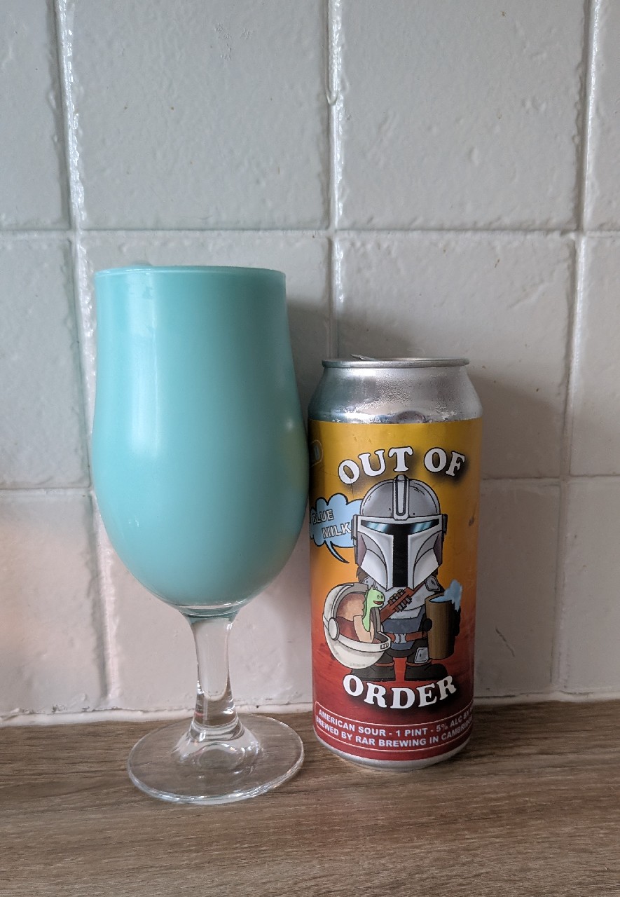 out of order: blue milk, United States