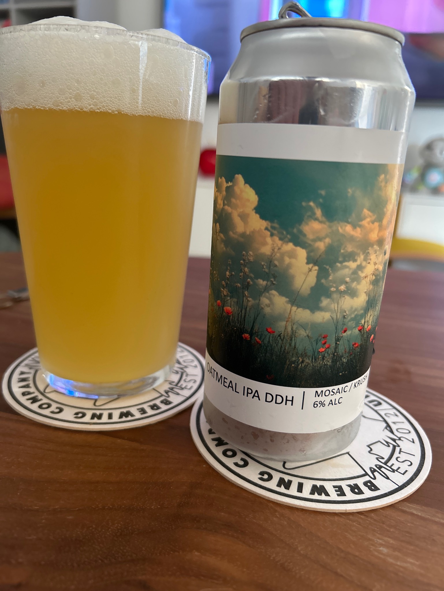 Oatmeal IPA DDH Mosaic / Krush, France