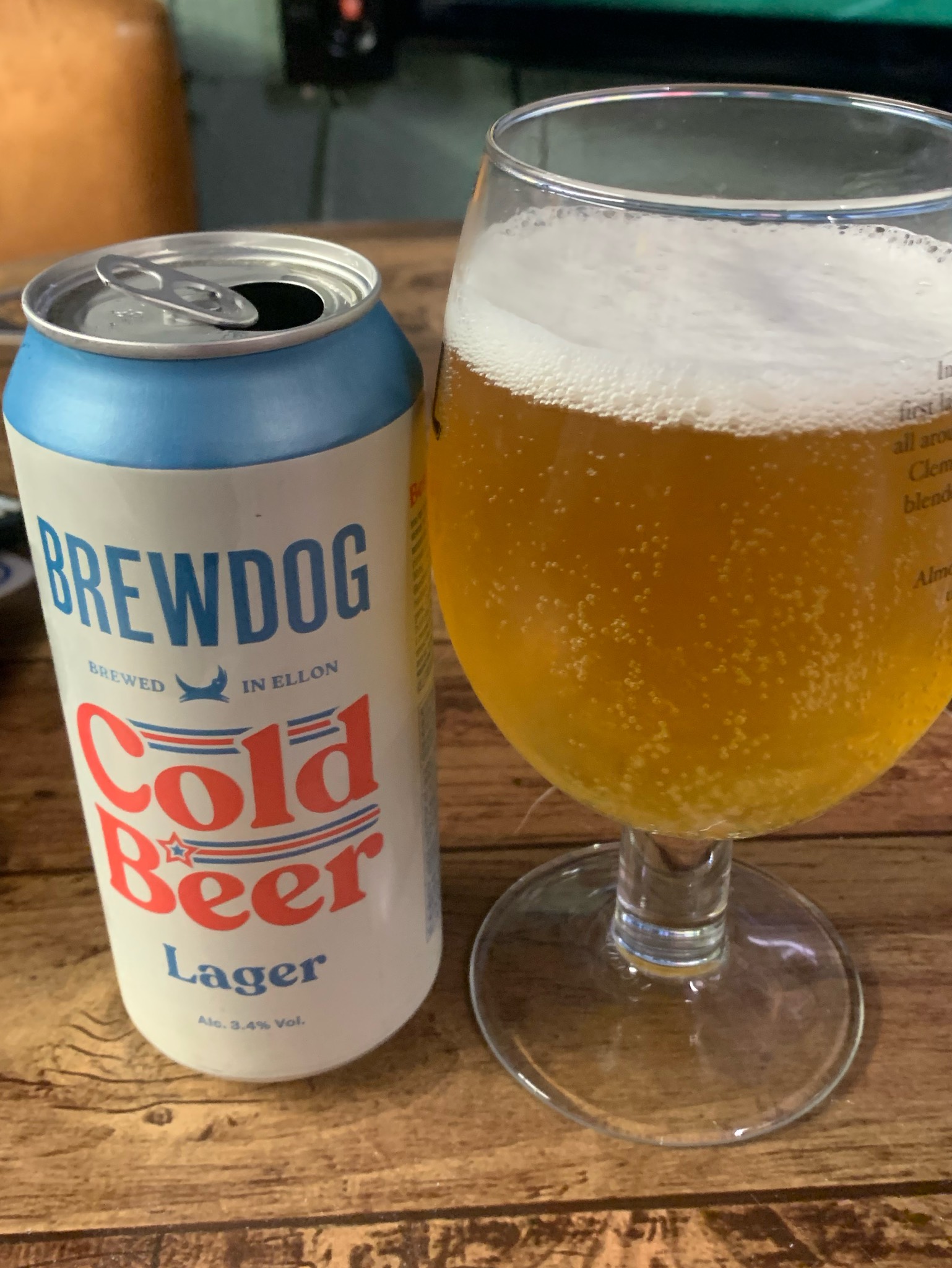 Cold Beer, Scotland