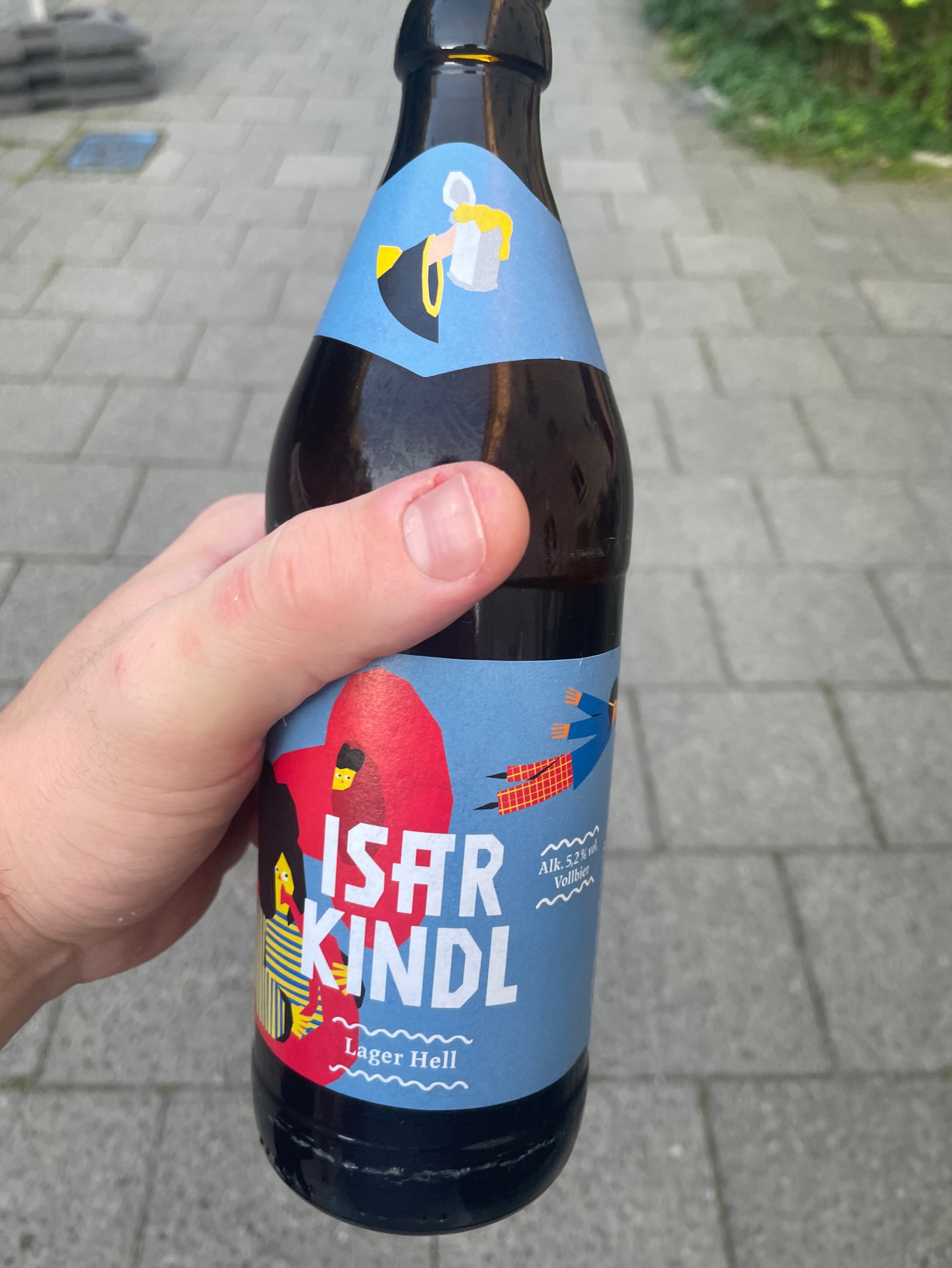Isar Kindl Lager Hell, Germany