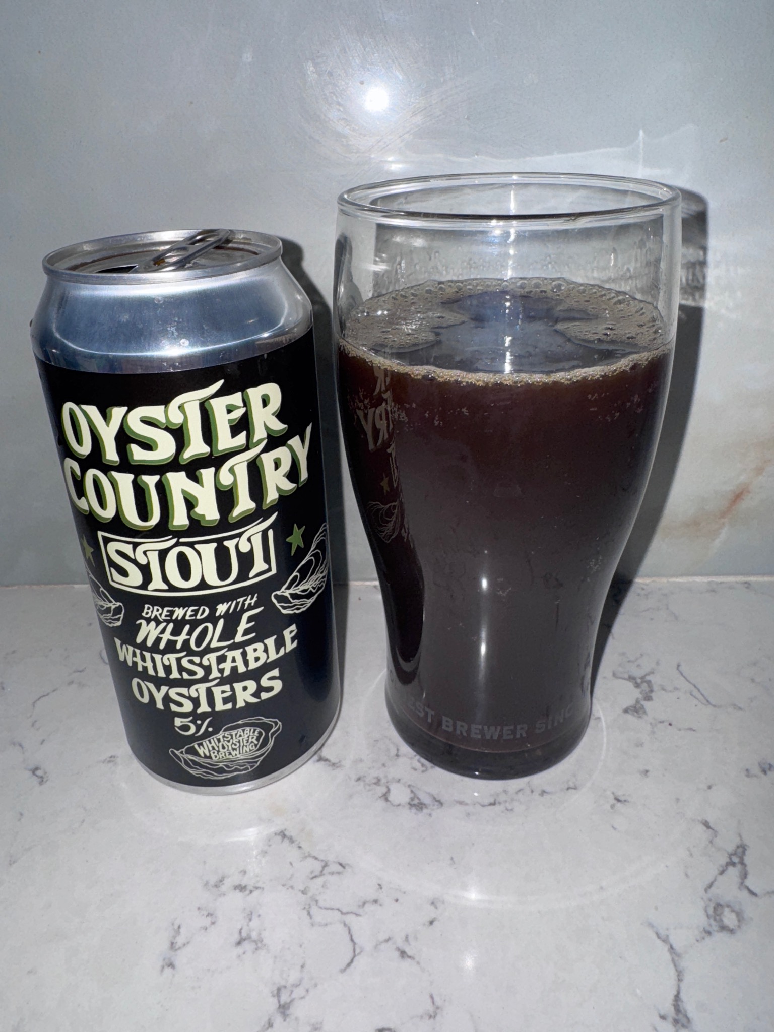 Oyster Country Stout, Whitstable Oyster Brewing