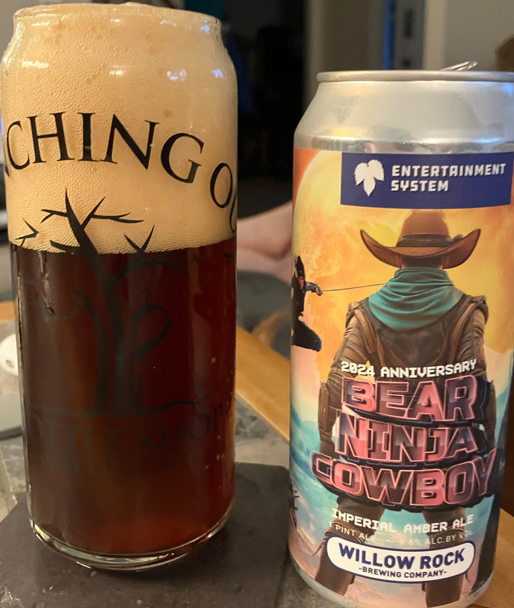 Bear Ninja Cowboy 2022 Anniversary, Willow Rock Brewing Company
