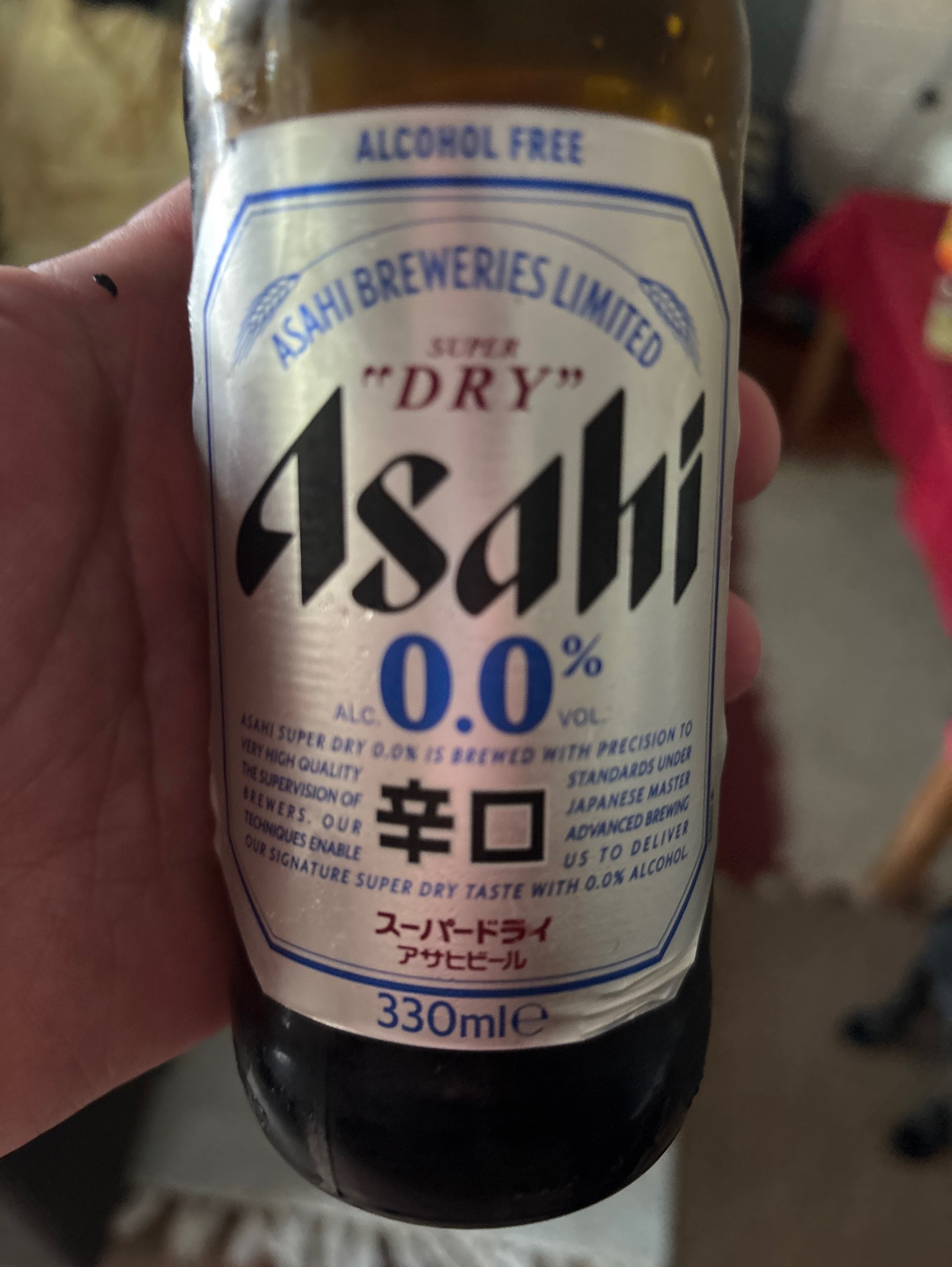 Asahi Super Dry 0.0%, Japan
