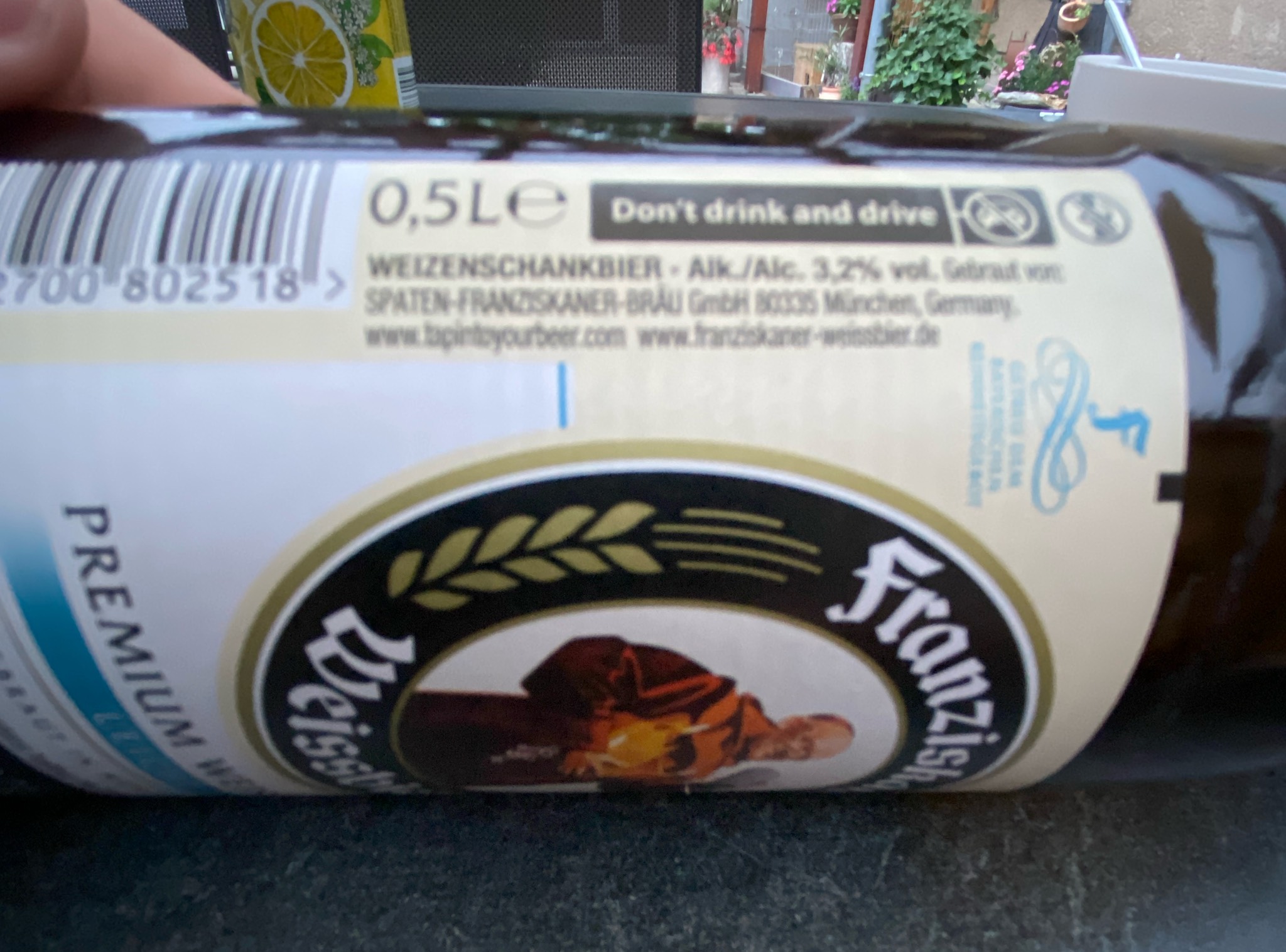 Franziskaner Hefe-Weissbier Leicht, Germany