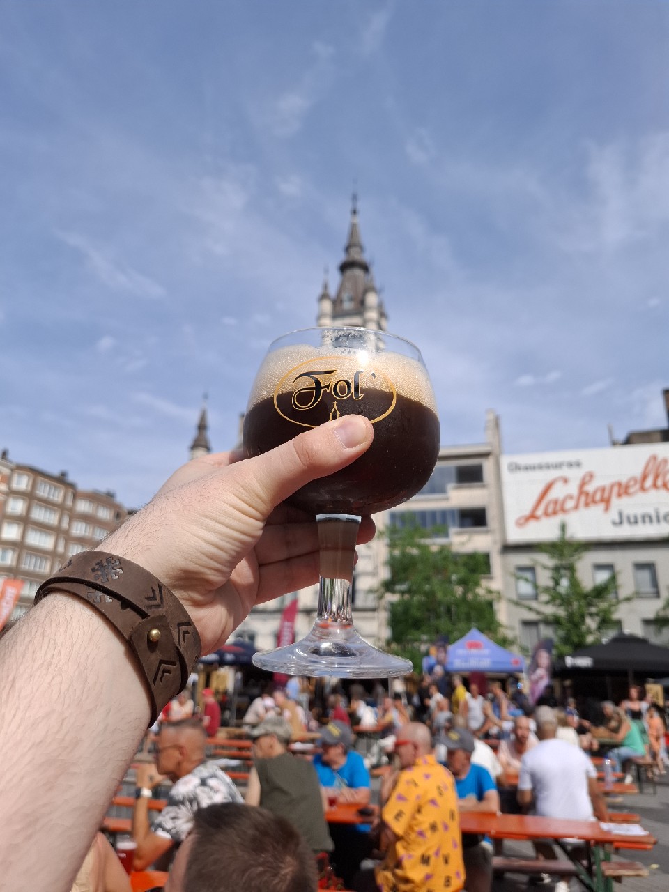 Fol' éphémère Black IPA, Li p'tite brèssène