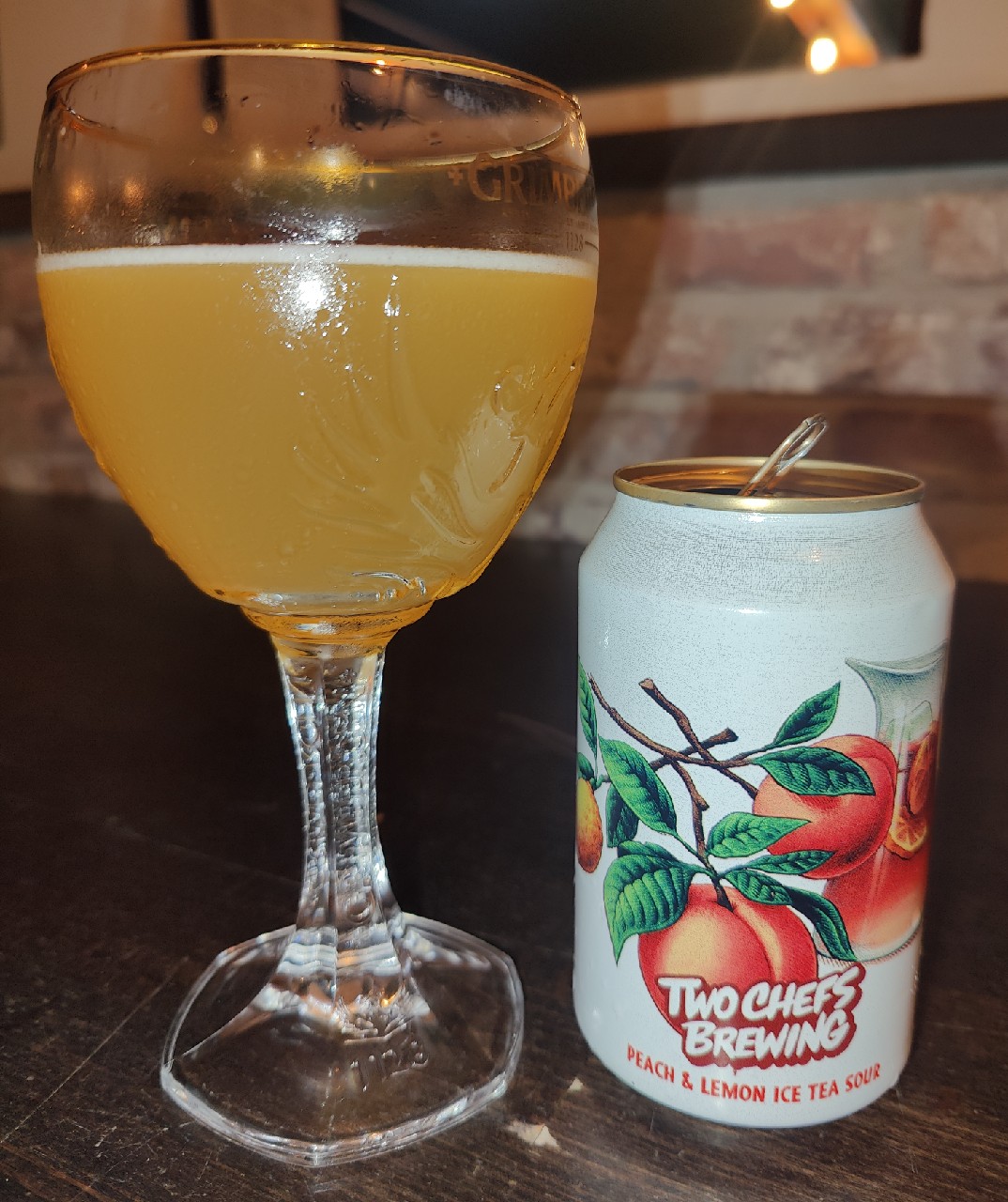 Peach & lemon ice Tea sour, Netherlands