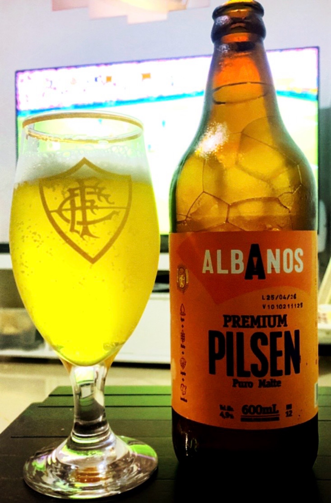 PREMIUM PILSEN, Cervejaria Albanos do Brasil