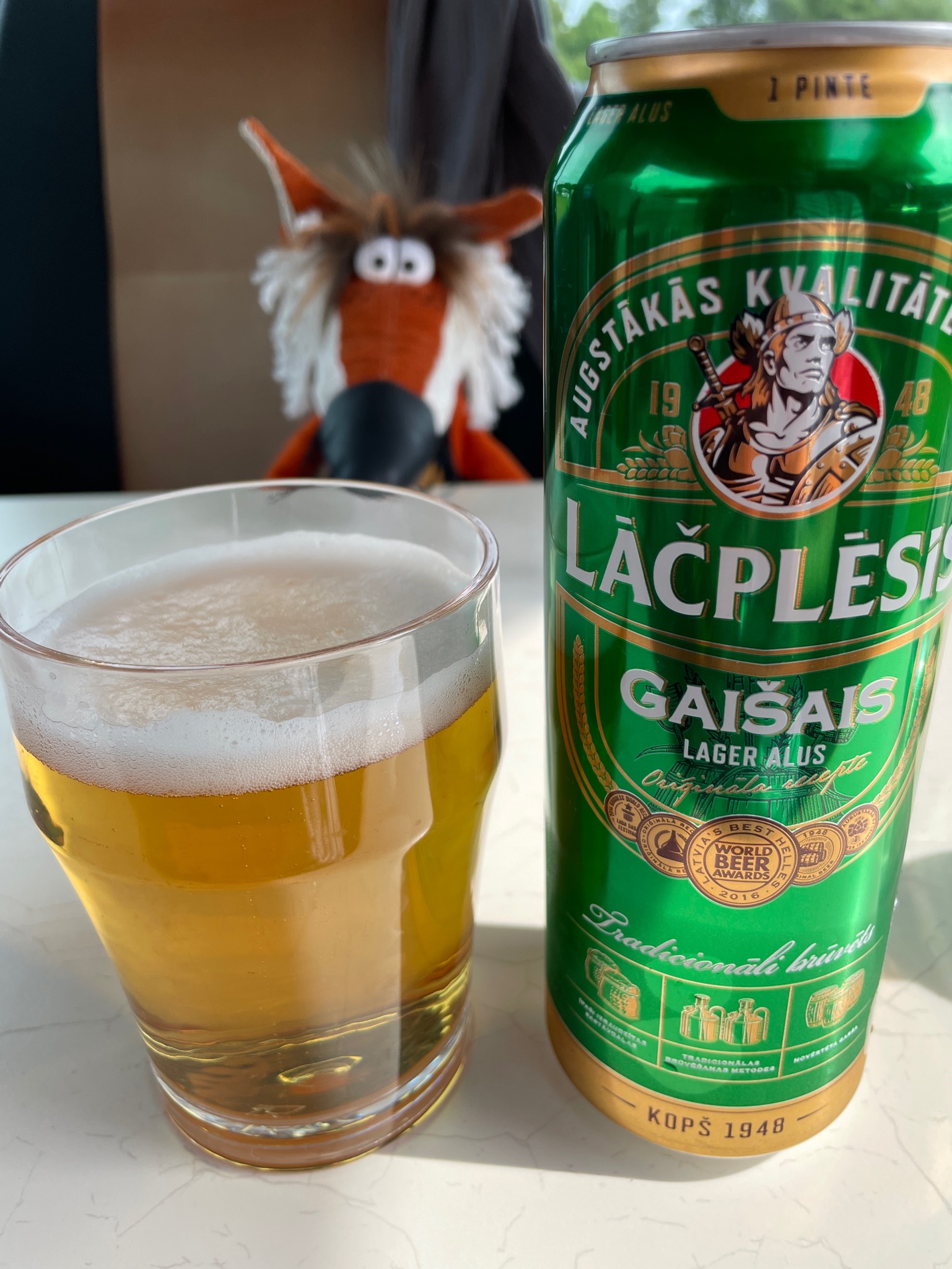 Lāčplēsis Gaišais, Latvia