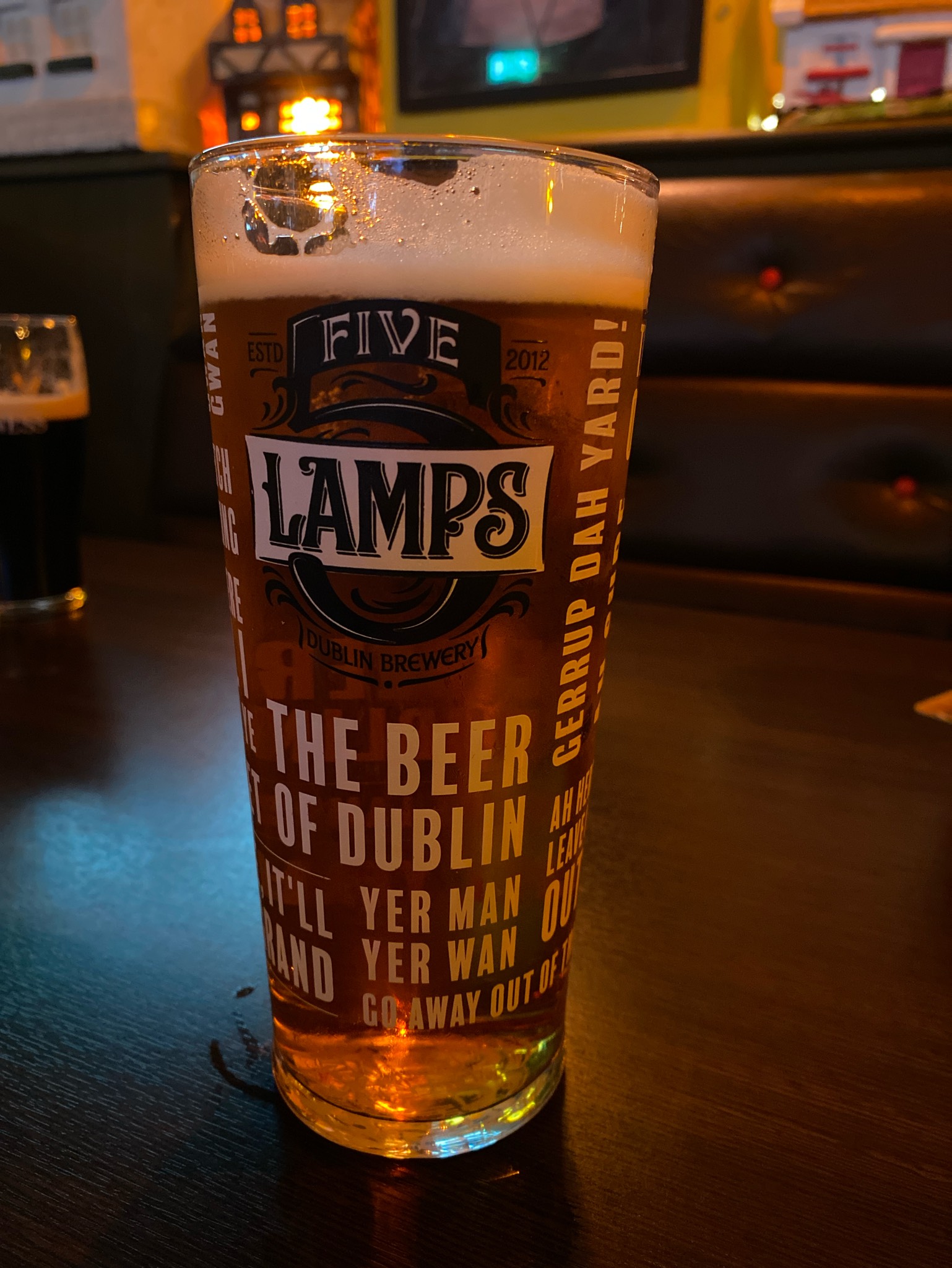Five Lamps IPA, Ireland