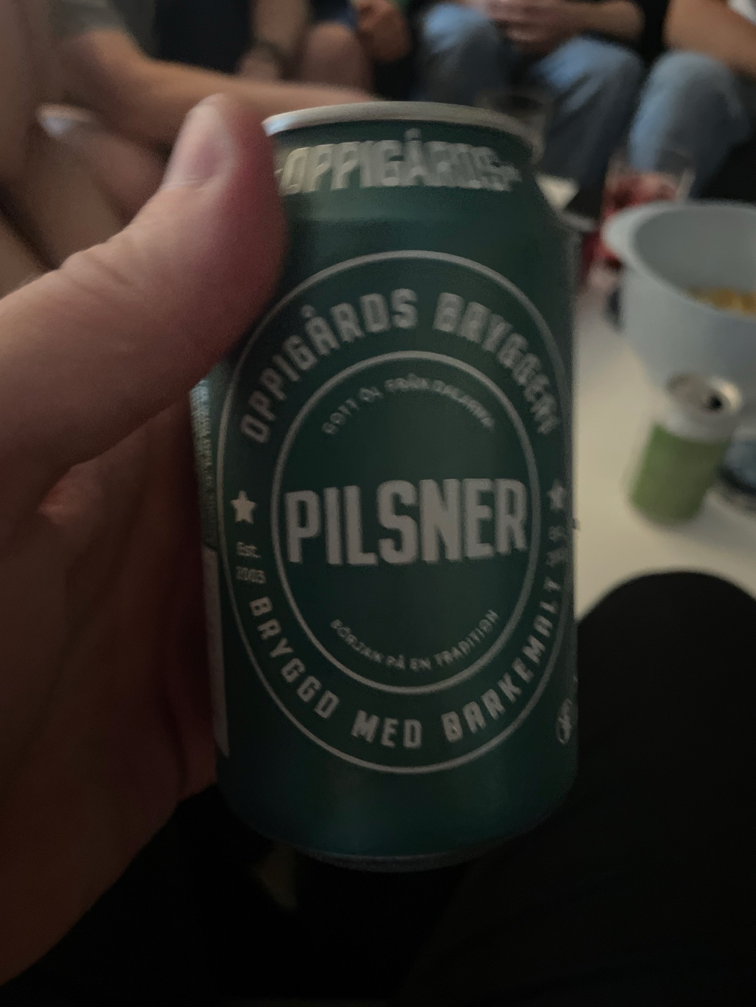 Oppigårds Pilsner, Sweden