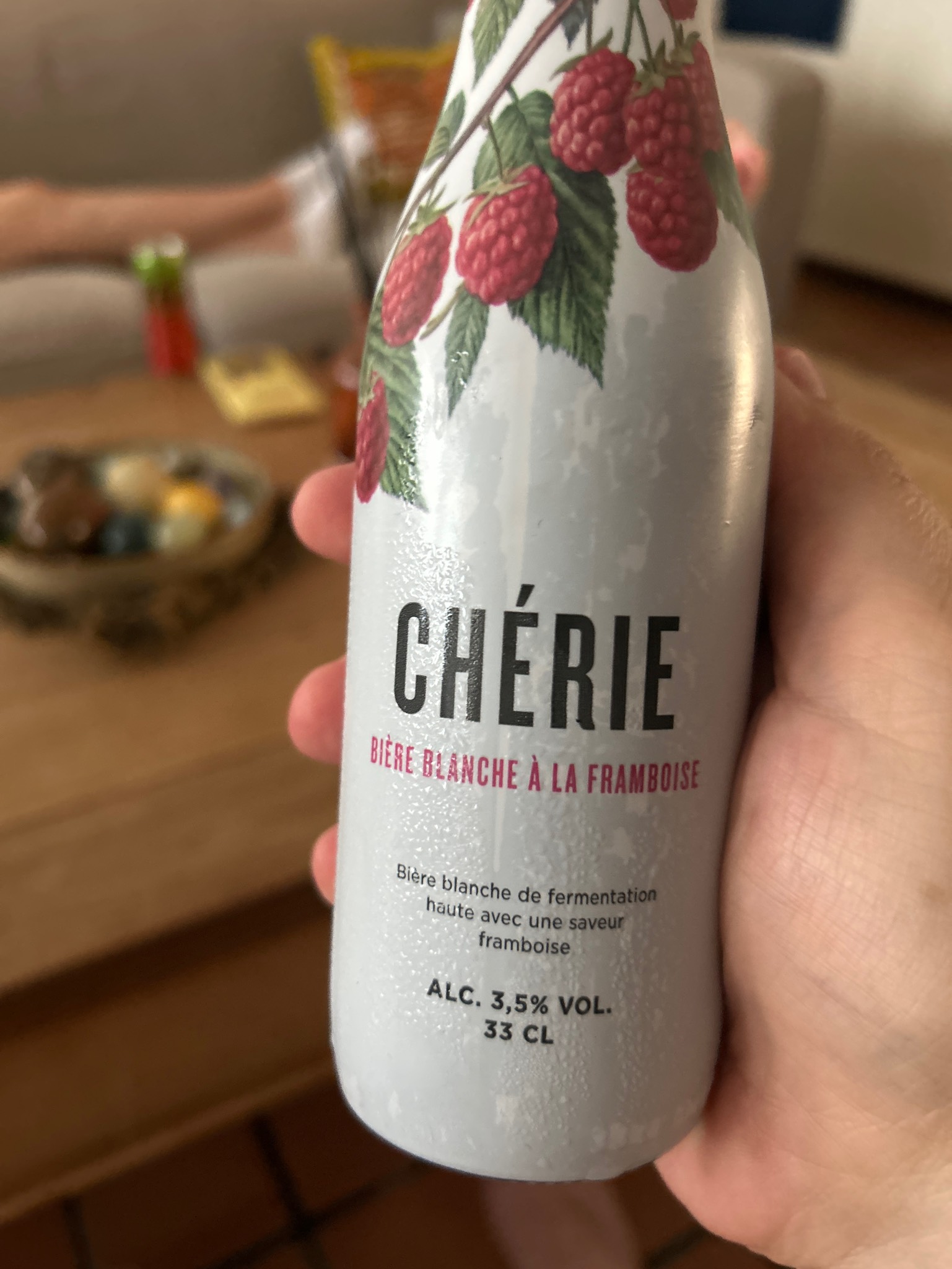 Chérie Bière Blanche à la Framboise, Belgium
