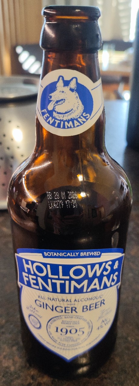 Hollows & Fentimans Ginger Beer, England