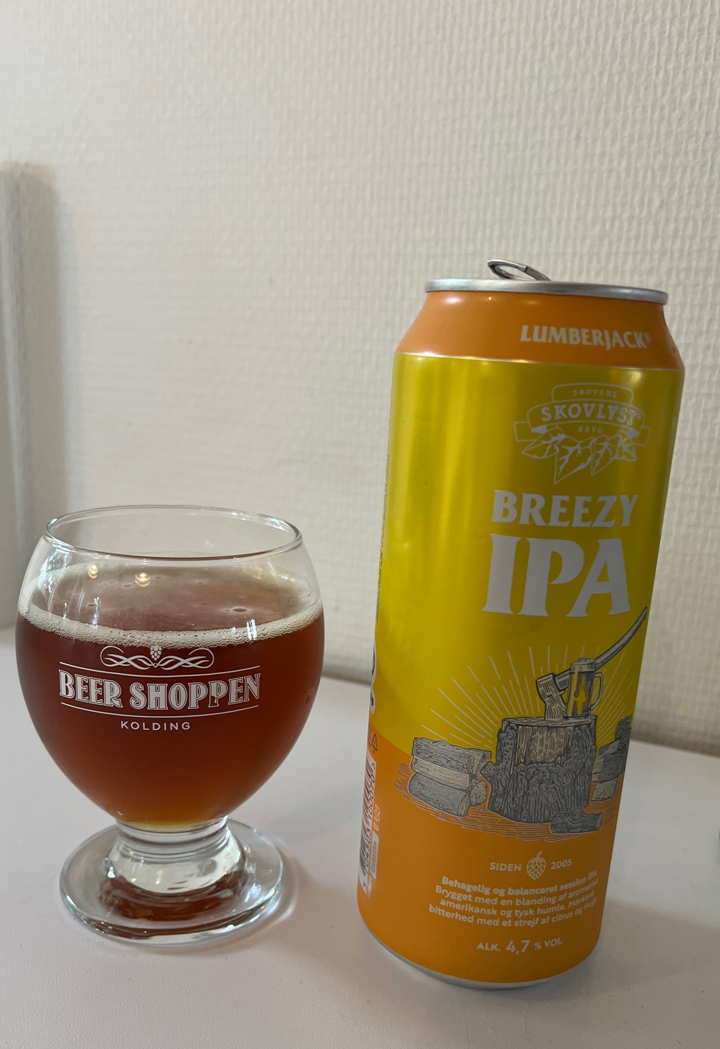 BREEZY IPA, Bryggeri Skovlyst