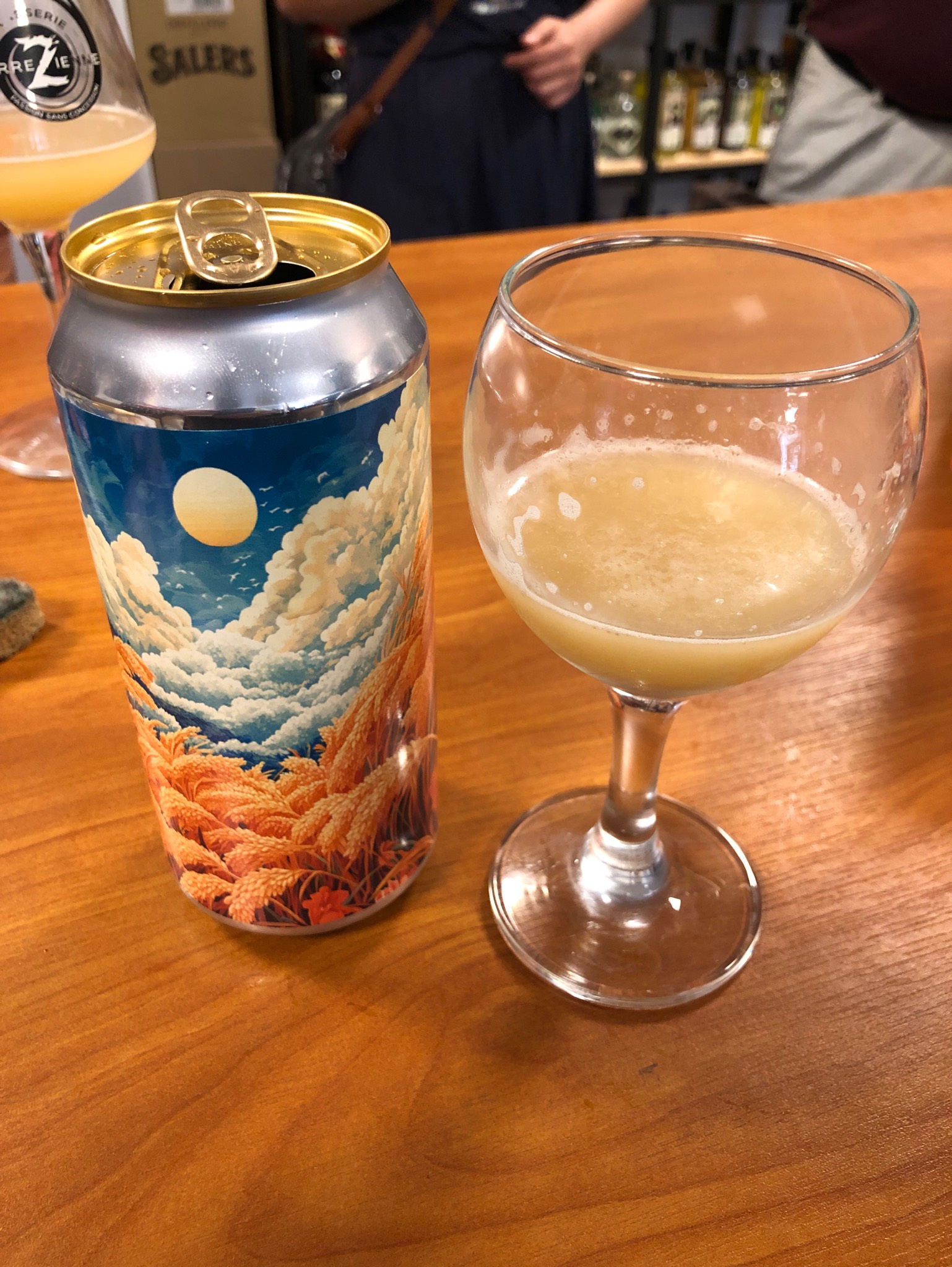 Wheat Beer Sur Lie De Saké, Kazan CraftBeer