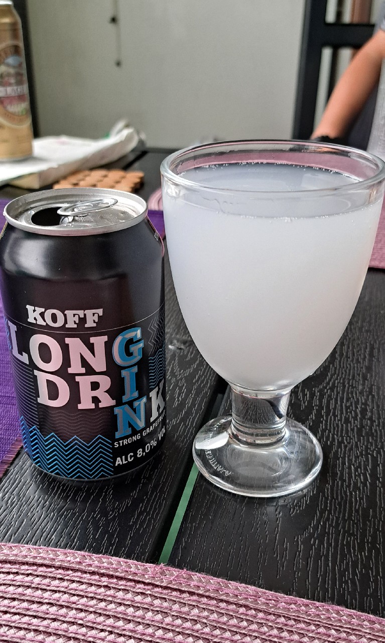 KOFF Long Drink Strong Grapefruit, Finland