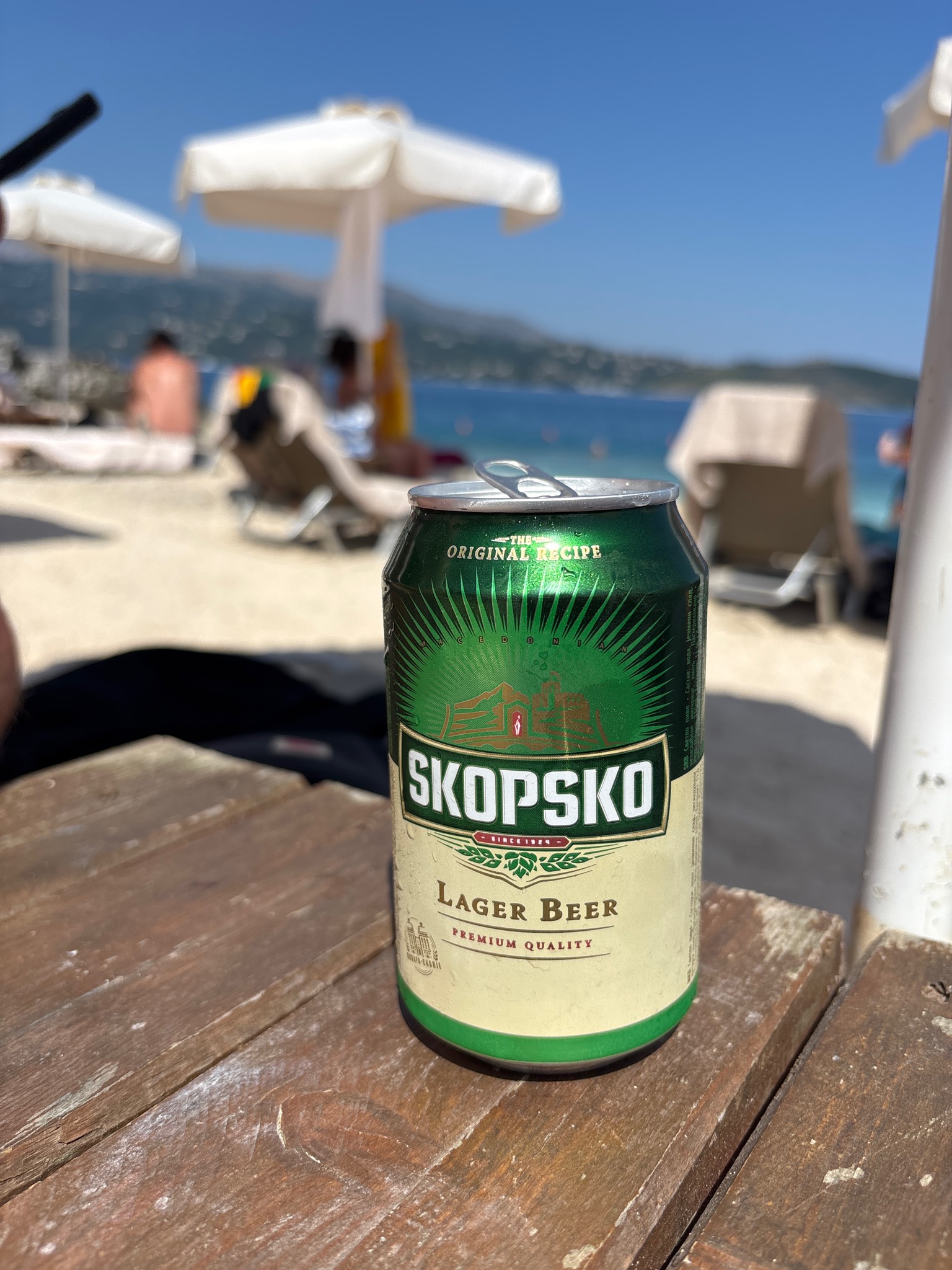 Skopsko Lager Beer / Skopsko Svetlo Pivo / Скопско Cветло Пиво, North Macedonia