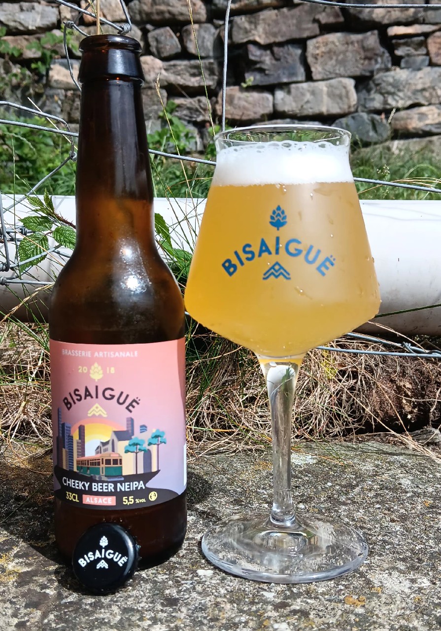 Cheeky Beer NEIPA, Brasserie Bisaiguë
