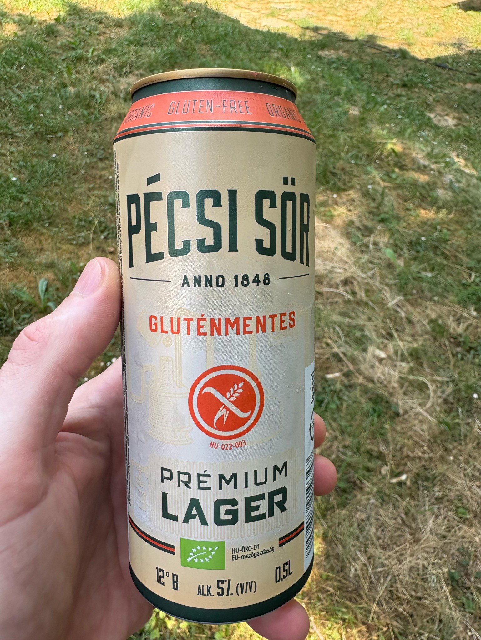 Pécsi Sör Prémium Lager Gluténmentes, Hungary