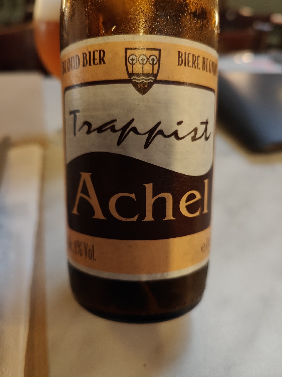 Achel Blond trappist, Belgium