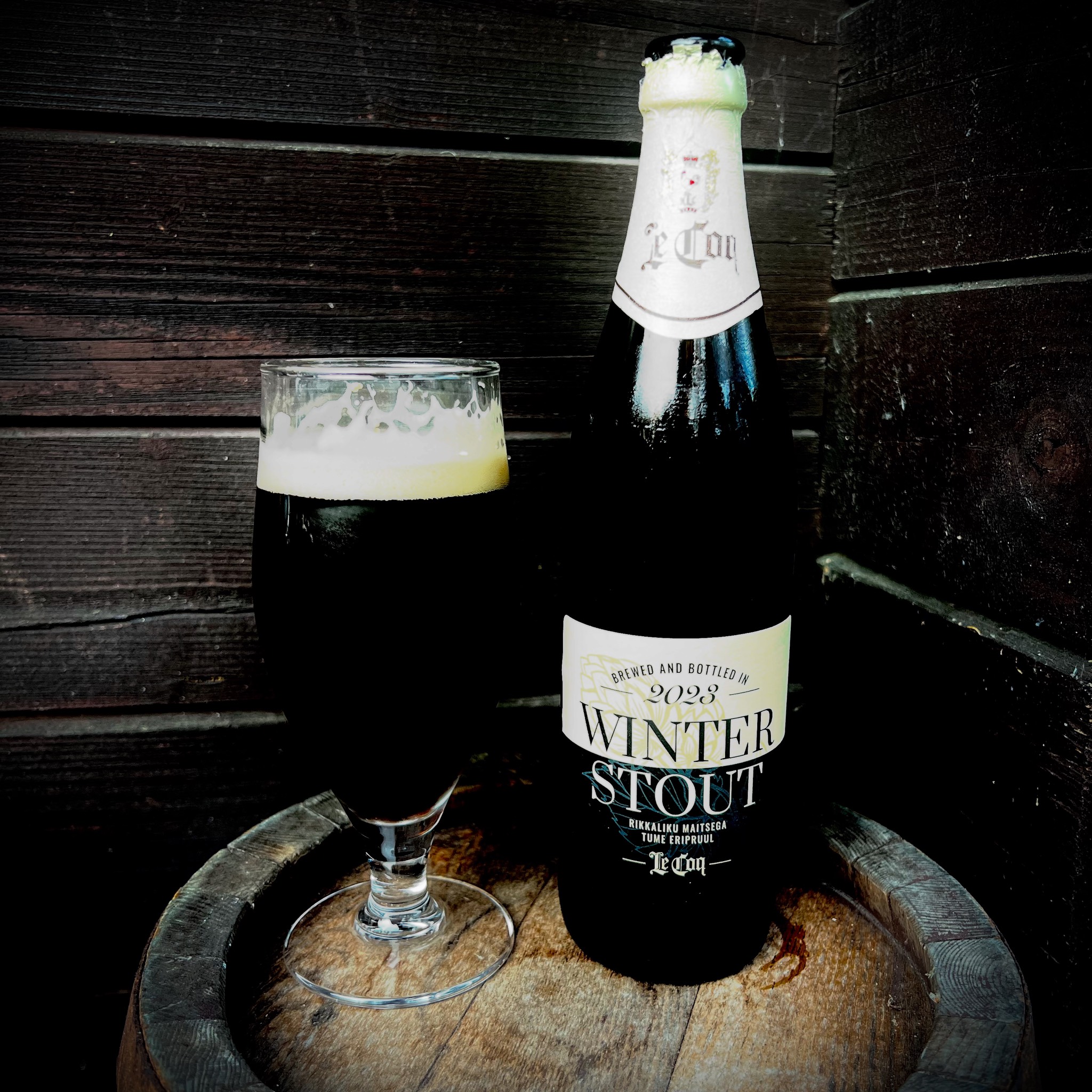 Le Coq Winter Stout (2023), Estonia