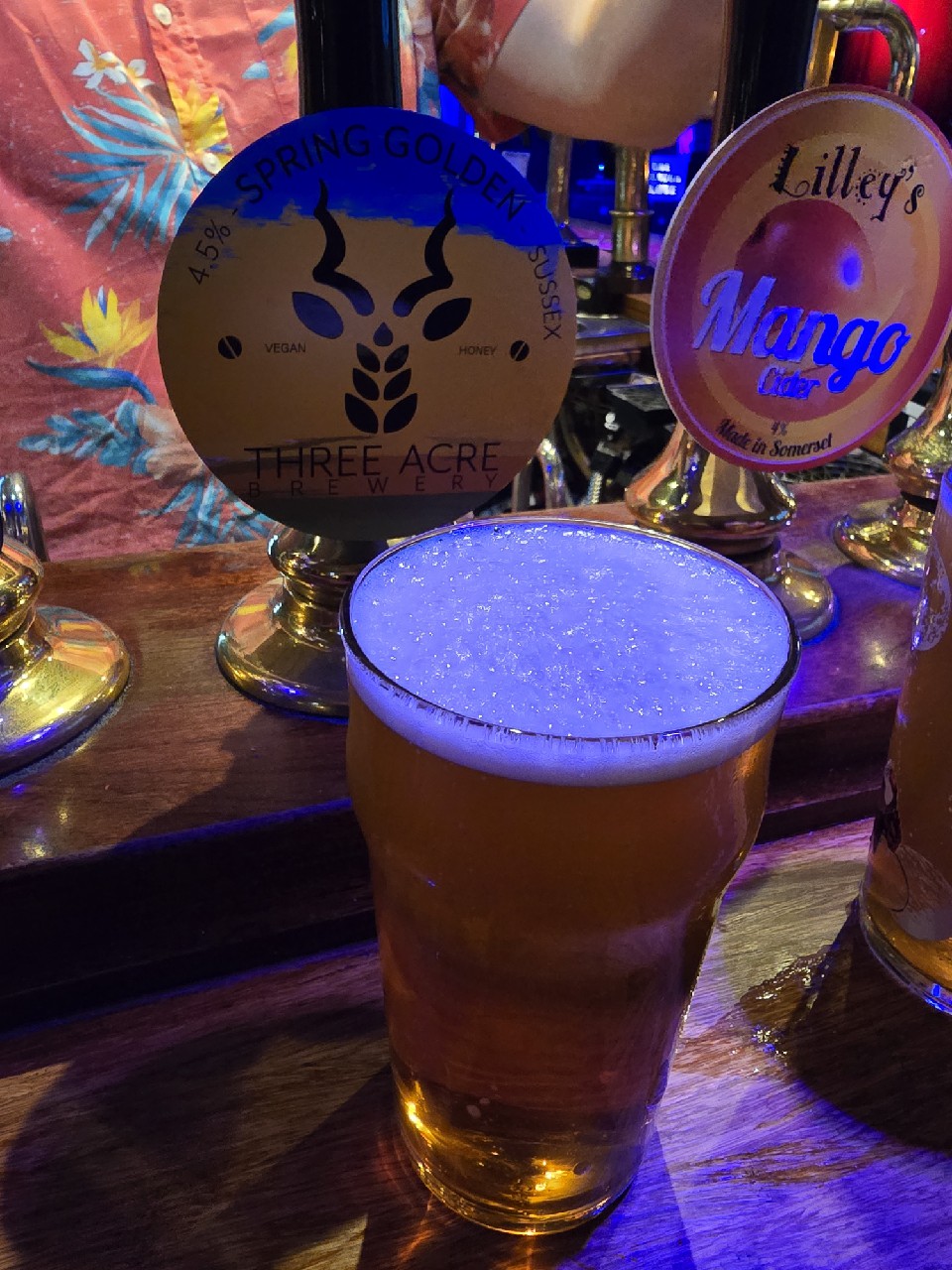 Spring Golden, Three Acre Brewery