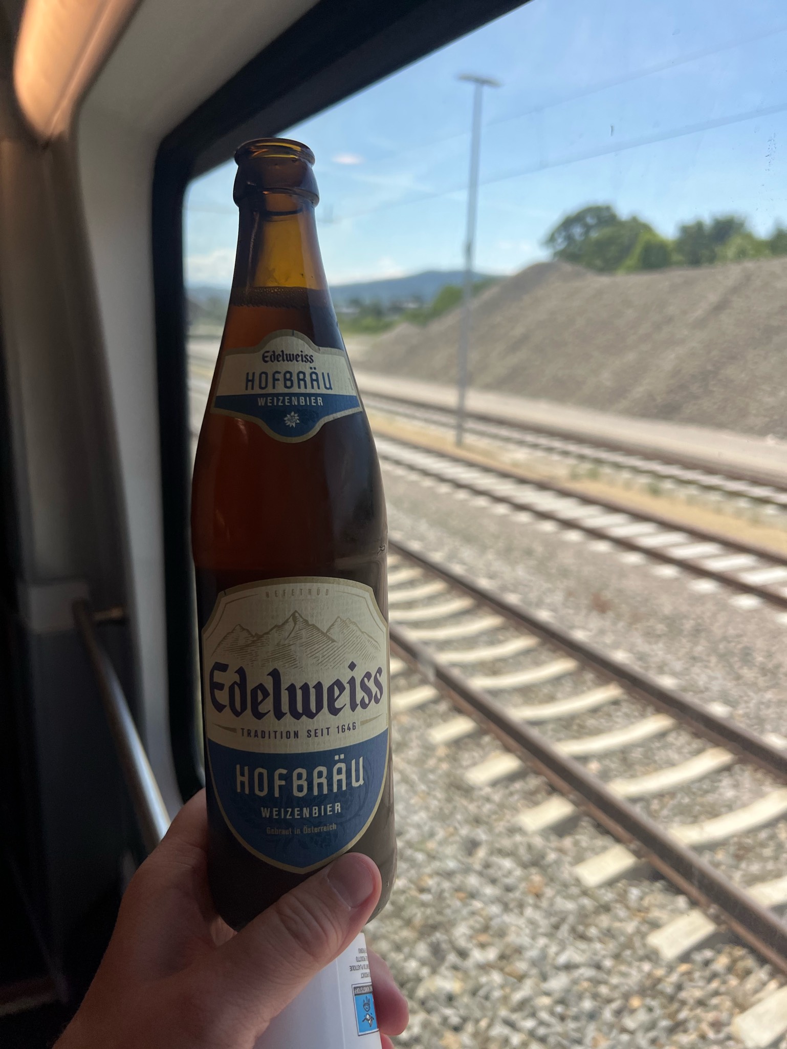 Edelweiss Hofbräu Weizenbier, Austria
