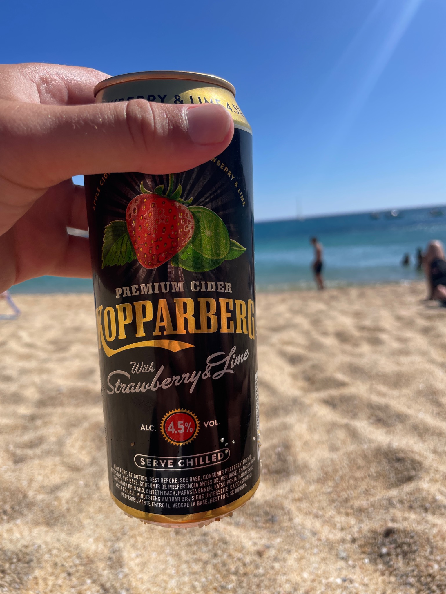 Kopparberg Strawberry & Lime, Sweden