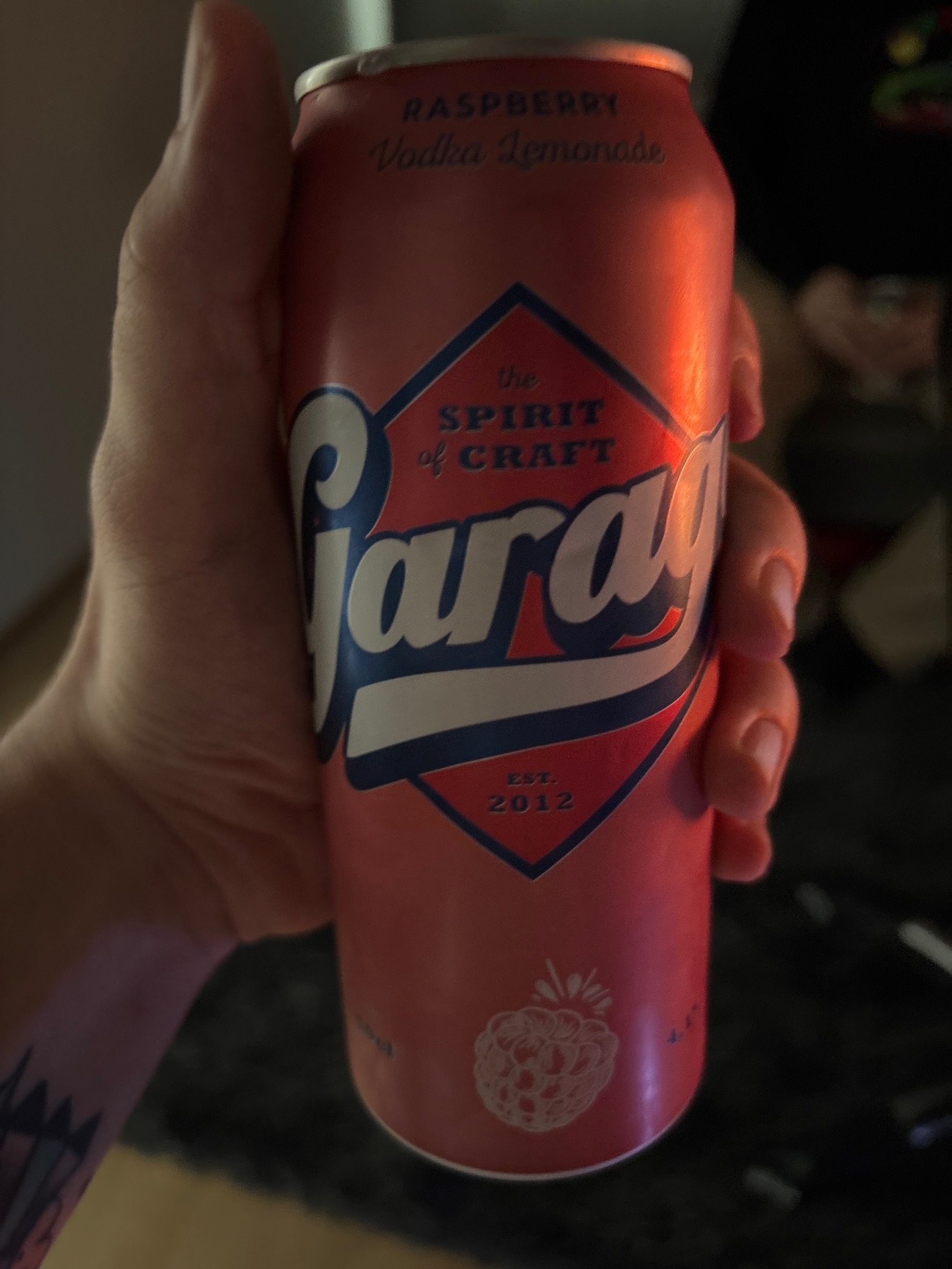 Garage Raspberry Vodka Lemonade, Finland